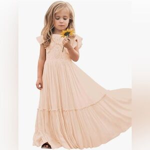 Flower girl/junior bridesmaid dress